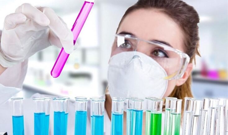 parazitų buvimo organizme analizė